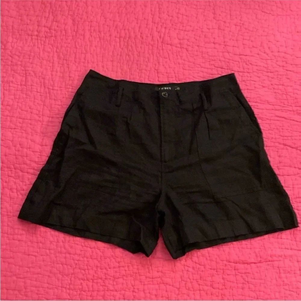 Ralph Lauren Black label Women's 100% linen Bermudas, US10